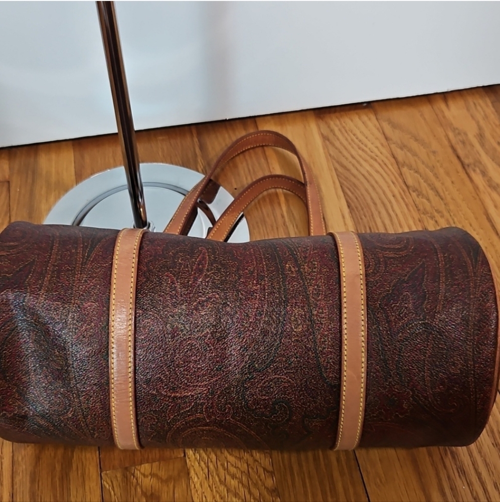 Etro Vintage 1997 Mini Barrel Bag (EUC) - Picture 9 of 16